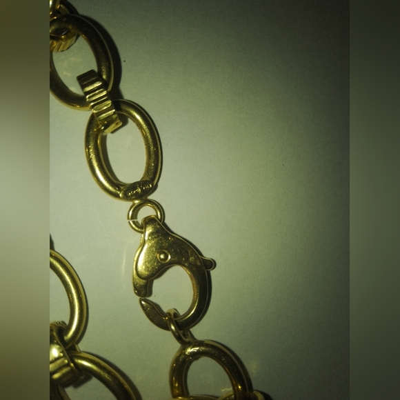 Bracelet 18 k gold 8 inches stamped - Picture 5 of 5